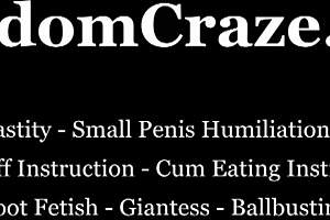 you pathetic fat slave, submit to my domination