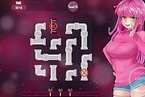 Commented gameplay of Waifu Secret 3, Japanese hentai game