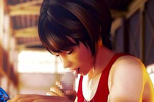 rena senpai and my baton in this pov sport anime, so exciting! 😍