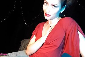 Beautiful Adalynnx in stockings, anal and wet porn star with a goddess look