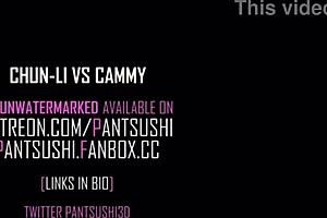 Juri Han bent over big cock assfucking