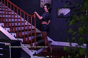 3D animated porn with stepsis, big tits, and bukkake