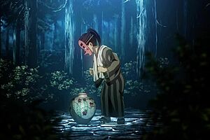 Kimetsu no yaiba swordsmith village arc episode 3.