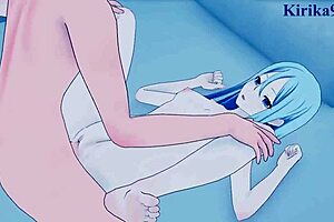 Kanade and Mafuyu Intense Creampie Sex