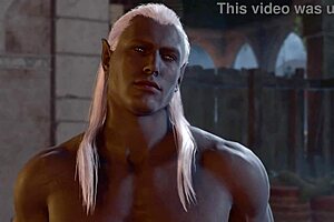 baldur's gate 3 astarion naked gay sex scenes