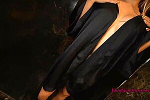 Big Tits Blonde Teases and Masturbates in Oiled Shower - Vanillaandcaramel