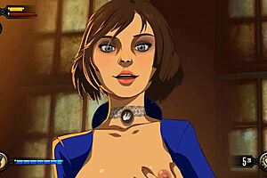 Adult animation with a hint of parody: Biocock intimate with Zone