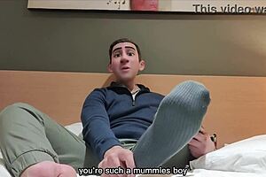 Step Gay Dad Shares Hotel Bed With Hot Stepdad