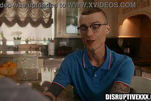 Widower enjoys gay sex with weird friend