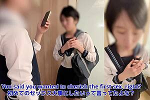 drama ep 5: lina and her boyfriend in wild japanese cosplay creampie