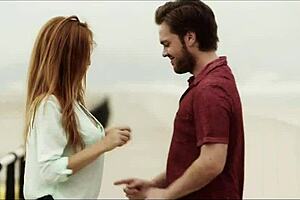 Redhead Michelle H gets sensual blowjob and sex!