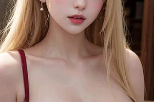 ai generated model girl big-tits ai art 11