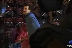 Elodie Chérie, that belle brune, got banged hard in the remise, oops I mean storage!