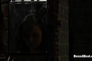 Does the betrayed slave enjoy her full body massage?