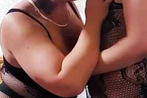 Slender Beauty Borrows Battery and Watches AV