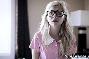 Petite Teen 18+ Joins Filthy Foursome in Taboo Storyline with Old and Young