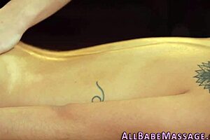 Tattooed Masseuse Licks