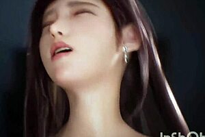 Tifa Lockhart Dominates in 3D Animation Collection