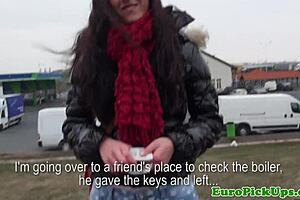 I Saw The Euro Girl Next Door Getting Nude For Cash Outside