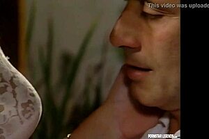 Alicia Monet takes control riding in retro classroom scene