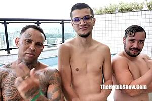 goddess donabella in brazilian italian gangbang squad