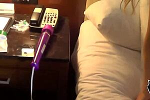 Blonde bombshell gets her ass pounded by Italian stud