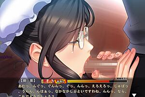 看着女仆小姐在boin游戏御影场景1中狂野