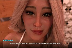 Blonde Milf Racheal's Fingering Fun Interrupted by Game and Masturbation