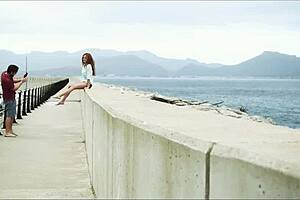 Redhead Michelle H gets sensual blowjob and sex!