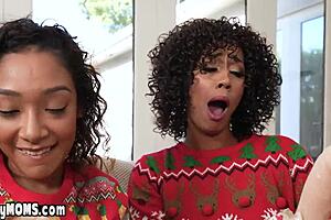 Ebony milf and teen fuck huge dick?