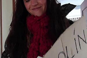 I Saw The Euro Girl Next Door Getting Nude For Cash Outside