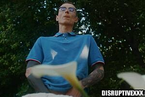 Widower enjoys gay sex with weird friend