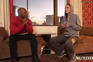 Big Tits Milf Bends Over For Black Stud