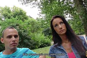 Sold his girlfriend for money in cuckold sex