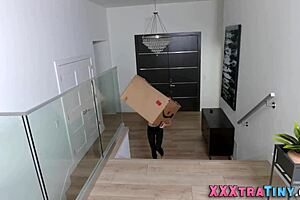 Tiny Asian Teen With Small Tits Sucks Monster Cock Hardcore