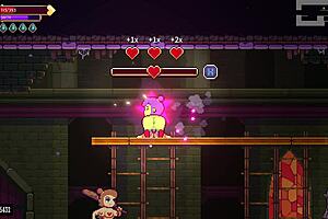 Scarlet Maiden Conquers Cold Bitch In Extreme Cold On 4Th Floor