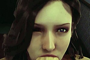 Yennefer, a witcher's seductive adventure in 3D adult game with 4K and 60/120fps