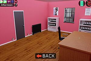 Milfy City Part 21: Blonde Slave Submits to Big Cock in 3D Cartoon BDSM Hardcore Pussy Play