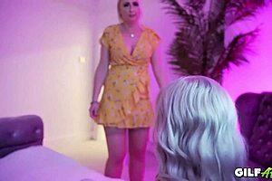 granny disciplines teen with hardcore strapon sex