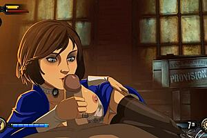 Adult animation with a hint of parody: Biocock intimate with Zone