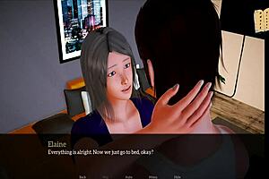 Redhead MILFs and cartoon porn in adult visual novels