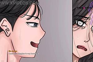 Watch him fuck Mrs Han doggy style and cum inside! So hot!