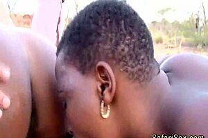 She says, 'Join the wild African safari sex orgy with deepthroats and facials.'