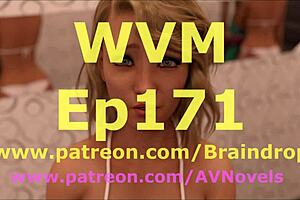 Blonde Milf Racheal's Fingering Fun Interrupted by Game and Masturbation