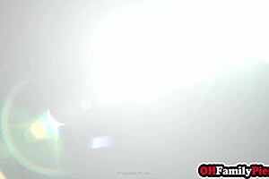 Megan Marx swallows big cock in foursome with Nickey Huntsman