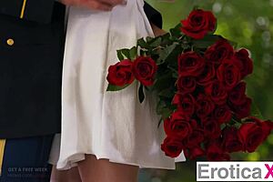 Anya Olsen's passionate encounter with a soldier in eroticax.Army
