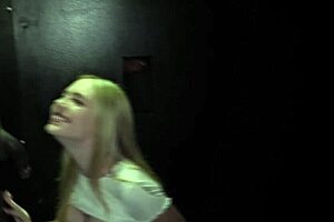 Rebel Sucks Big Cock at Gloryhole