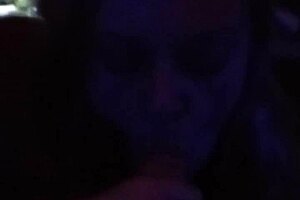 Amateur deepthroat blowjob with sloppy techniques