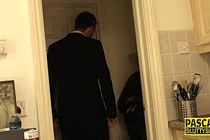 this milf sub anally rides with fingering and masturbation 😈