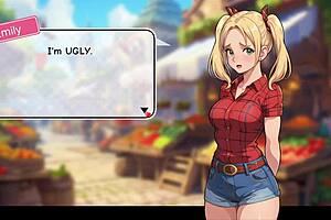 I’m so thrilled with Honeysun gameplay part 1, starting strong with a sexy redhead flight attendant!